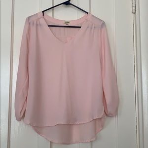 Pink blouse